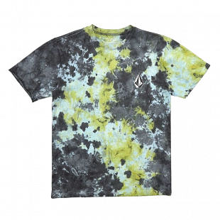 T-shirt Enfants VOLCOM Iconic Dye - Manches courtes - Lime Tie D